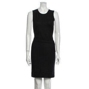 NARCISO RODRIGUEZ Virgin Wool Mini Dress Size: XS